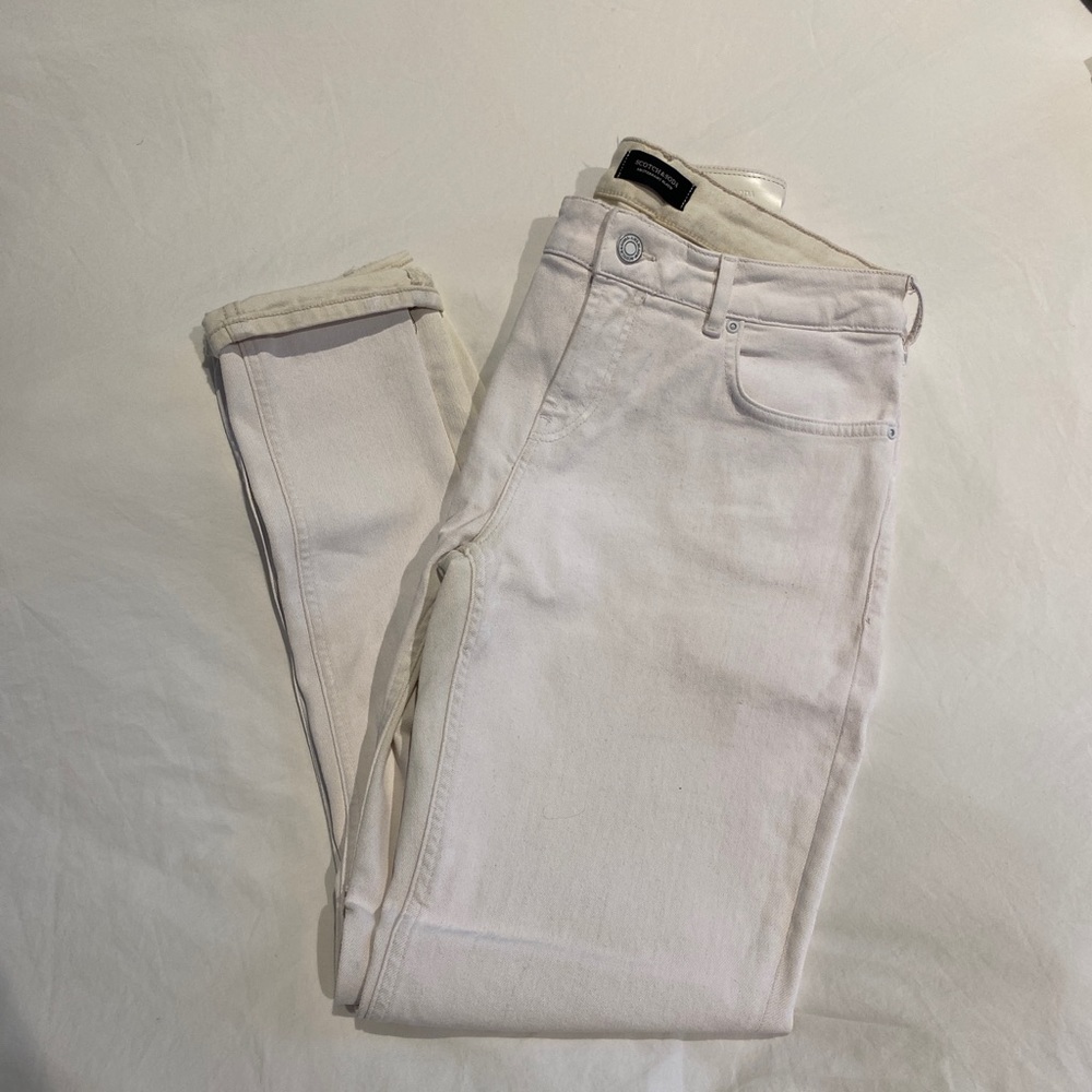 Scotch & Soda White Denim